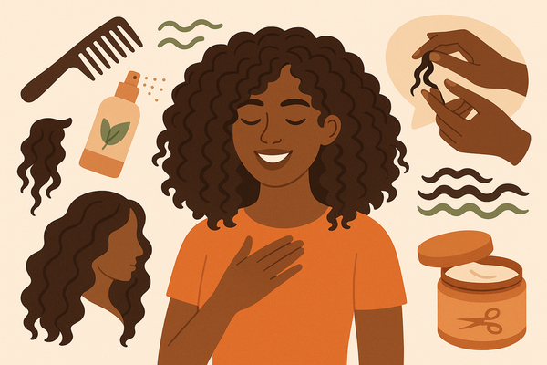 The Ultimate Thick Curly Hair Routine for Frizz-Free Waves