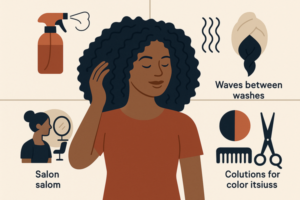 The Ultimate Thick Curly Hair Routine: Prevent Frizz, Maintain Waves, and Fix Common Issues
