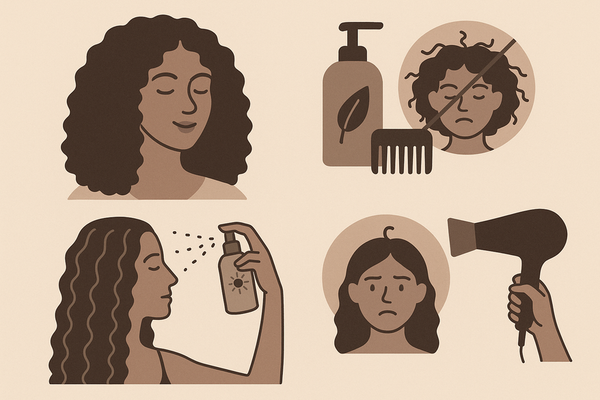 The Ultimate Thick Curly Hair Routine: Frizz Prevention & More