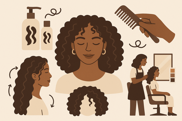 Master Your Thick Curly Hair Routine: Frizz Prevention & Expert Salon Tips