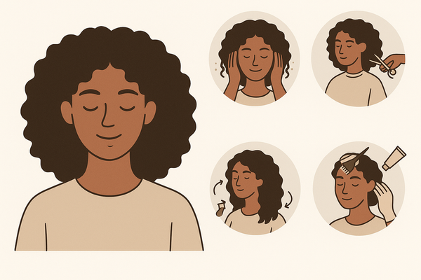 Thick Curly Hair Routine: A Guide to Manage and Style