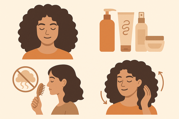 The Ultimate Thick Curly Hair Routine: Tips for Frizz Prevention and Salon Solutions