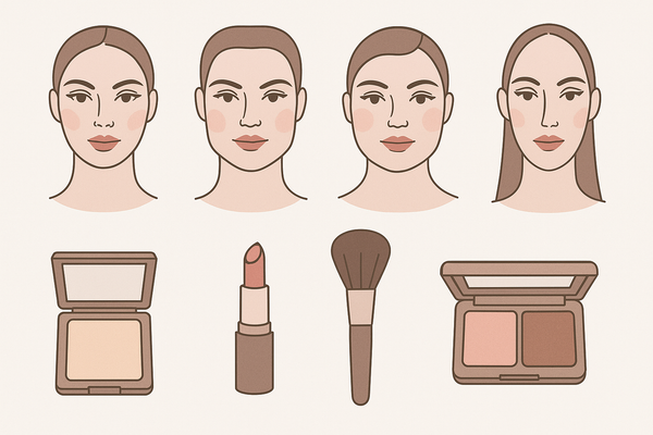 Makeup for Your Face Shape: The Complete Guide to Flattering Contour, Blush & Brows