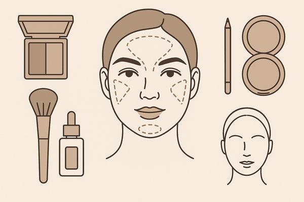Makeup for a Round Face: The Complete Guide by Face Shape