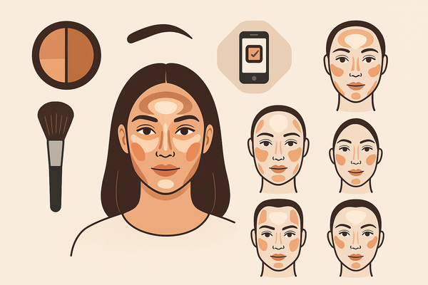 How to Contour by Face Shape: Step-by-Step Guide for Flawless Makeup