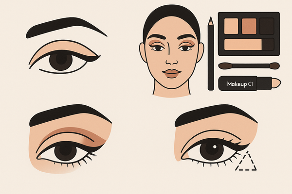 hooded eye makeup: Step-by-Step Guide for Every Eye Shape