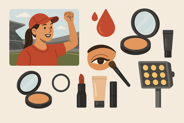 makeup for sports events spectators: Sweat-Proof Looks & Game Day Guide