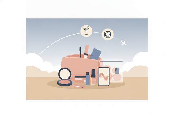 makeup for travel days: Pack Smart, Look Fresh & Adapt for Any Occasion